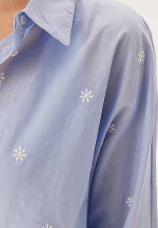 Onlnew Lina Grace Ls Emb Shirt