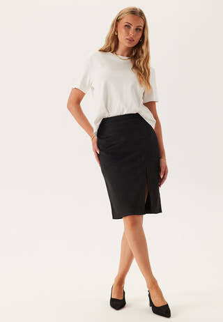 Onloline Life Faux Suede Skirt