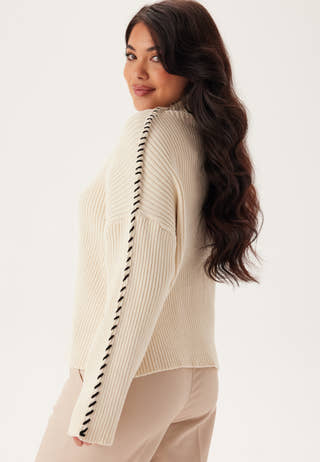 Onlqueenie Ls Contrast High Ne