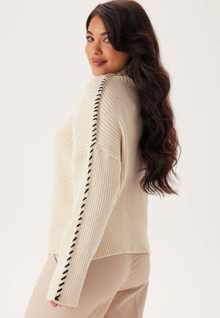 Onlqueenie Ls Contrast High Ne