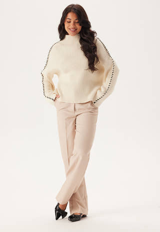 Onlqueenie Ls Contrast High Ne