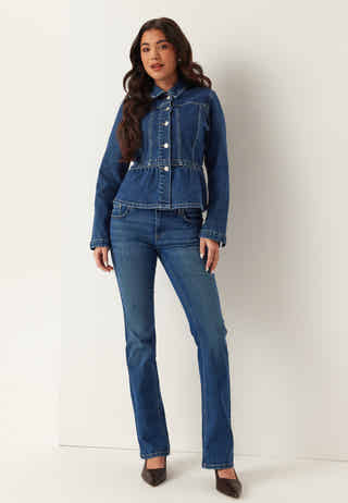 Onlremi L/S PEPLUM JACKET DNM