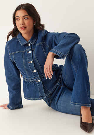 Onlremi L/S PEPLUM JACKET DNM