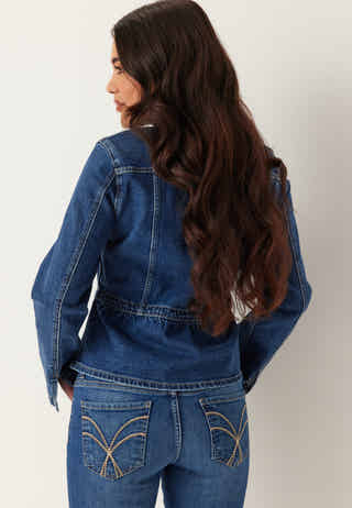 Onlremi L/S PEPLUM JACKET DNM