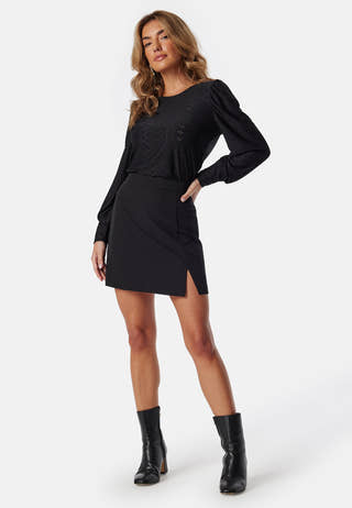 Onlsandra L/S PUFF TOP JRS NOO
