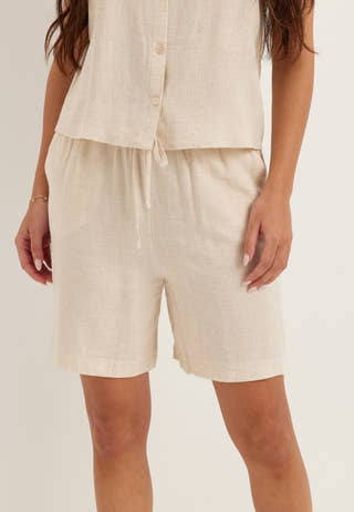 Onlsiesta Mw Pull-up Lin Bl Shorts