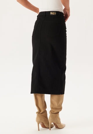 Onlsiri Front Slit Skirt Dnm