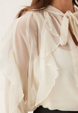 Onltaryn Ls Romantic Ruffle Bl