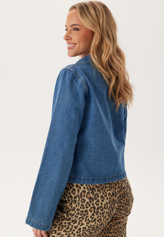 Onlthora Ls Bow Shirt Dnm