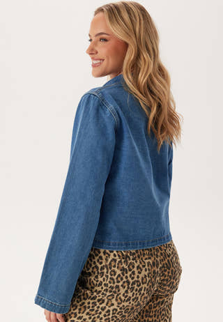 Onlthora Ls Bow Shirt Dnm