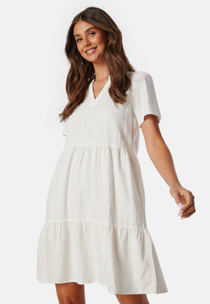 Onltiri-Caro V-Nec Lin Dress