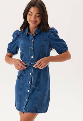 Onlvibbe Ss Belt Dnm Dress