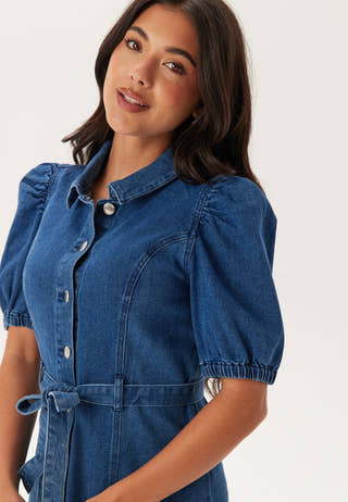 Onlvibbe Ss Belt Dnm Dress