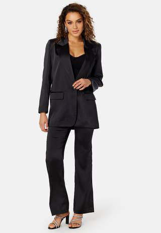 Paige-Mayra Flared Slit Pant
