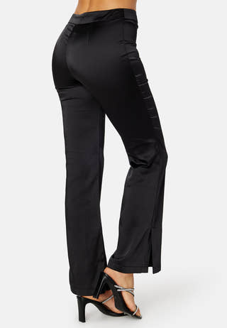 Paige-Mayra Flared Slit Pant