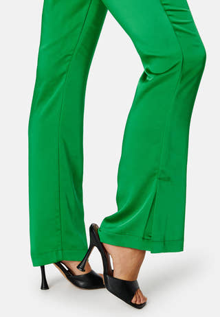 Paige-Mayra Flared Slit Pant
