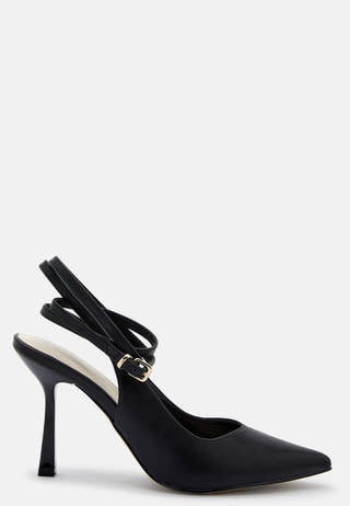 Paris PU Strap Pump