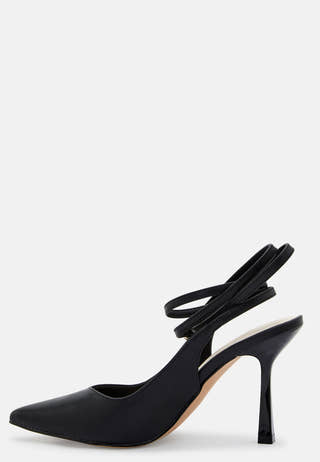 Paris PU Strap Pump