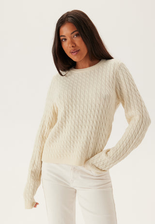 Pcfia Ls Cable Knit