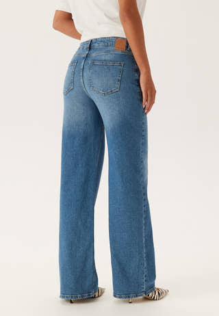 Pcsilke Mw Wide Jeans