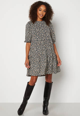Pella 2/4 Peplum Dress