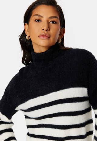 Piumo L/S Stripe Rollneck