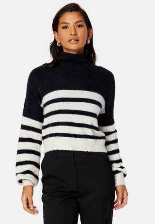 Piumo L/S Stripe Rollneck