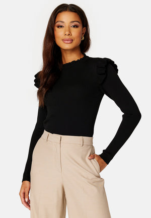 Sia Sally Ruffle LS Pullover