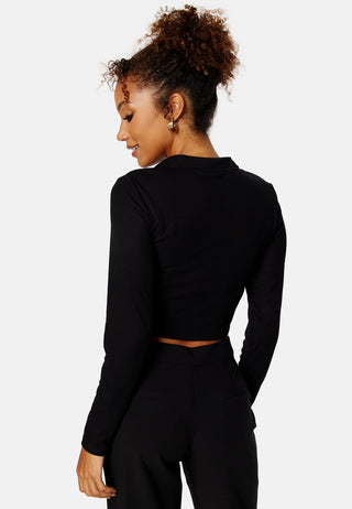 Siva L/S Collar Short Top