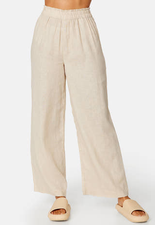Onltokyo  Linen Blend Pant