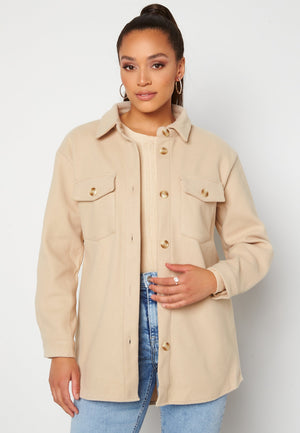 Valentina L/S Check Shacket