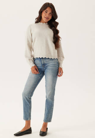 Vinikolina O-neck L/S KNIT TOP