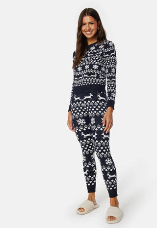 Xmas Snowflake LS O-Neck