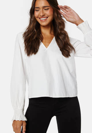 Allie LS Smock Blouse
