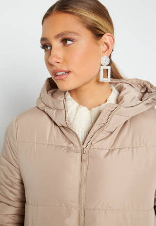 Pcbee New Long Puffer Jacket