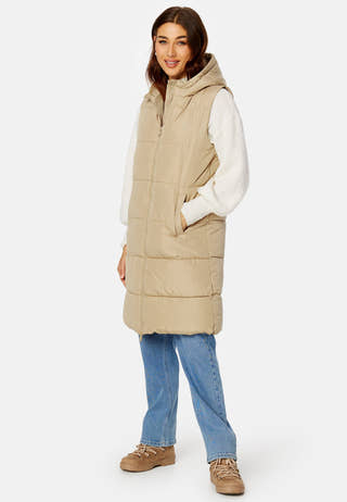 PCBEE NEW LONG PUFFER VEST