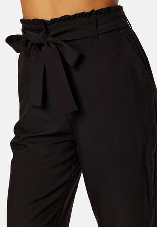 Bosella HW Paperbag Straight Pant