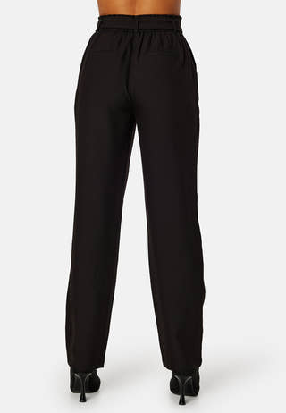 Bosella HW Paperbag Straight Pant