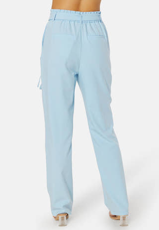 Bosella HW Paperbag Straight Pant