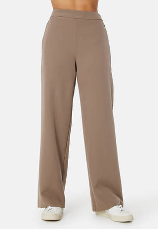 Bossy HW Wide Plain Pant