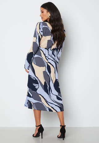 Catalina LS Wrap Dress