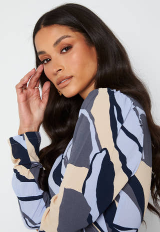 Catalina LS Wrap Dress