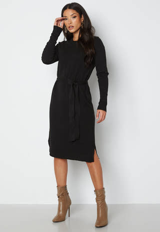Cava LS O-Neck Knit Dress