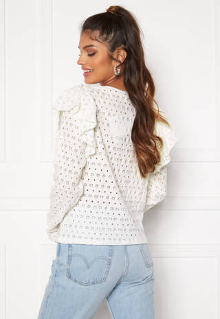 Christy LS Frill Top