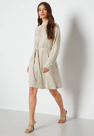 Dalilah LS Belt Dress