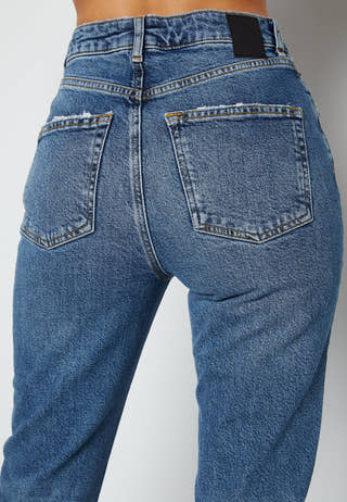 Eda HW Straight Jeans