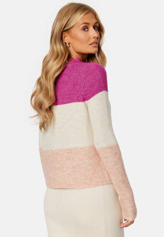 Ellen LS Colour Block Knit
