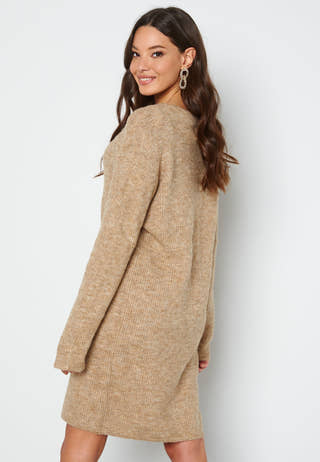Ellen V-neck Knit Dress