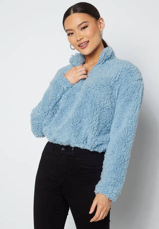 Ferna LS Cropped Teddy Sweat