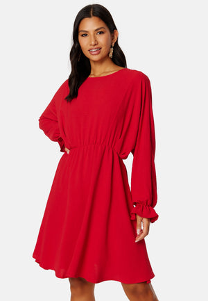 Flore LS O Neck Dress